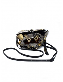 Innerraum smartphone bag in black, charcoal gray and gold I14 SMATRPHONE BAG ANTR/GOLD order online