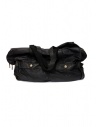 Guidi SP06 expandable black bag in nylon and horse leather price SP06 SOFT HORSE FG+NYLON BLKT shop online