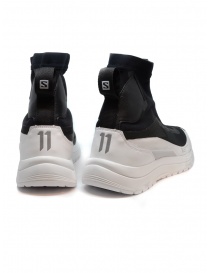 11 By Boris Bidjan Saberi Black And White High Top Sneakers