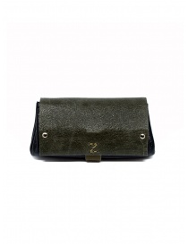 Delle Cose khaki and black calf leather wallet 82 BABYCALF VARN.KHAKI/BLK order online