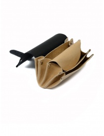 Portafoglio Delle Cose in pelle di vitello color nero e beige prezzo