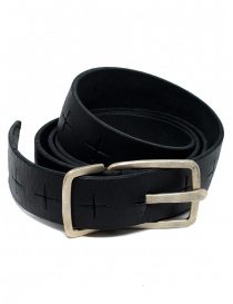 Cintura M.A+ nera con croci traforate EG2D GR 3.0 BLACK
