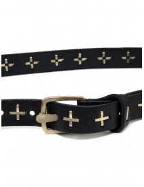M.A+ black belt with silver crosses