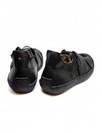 Sneaker M.A+ in pelle nera con suola ruvida prezzo
