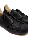 Sneaker M.A+ in pelle nera con suola ruvida OS01.10 SY1.0 BLACK/BLACK acquista online