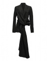 Marc Le Bihan black knotted suit jacket buy online 2200 BLACK