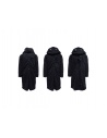 Kapital black coat with multiple closures EK-447 BLACK price