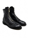 Black leather ankle boots 210 Guidi buy online 210 SOFT HORSE FULL GRAIN BLKT