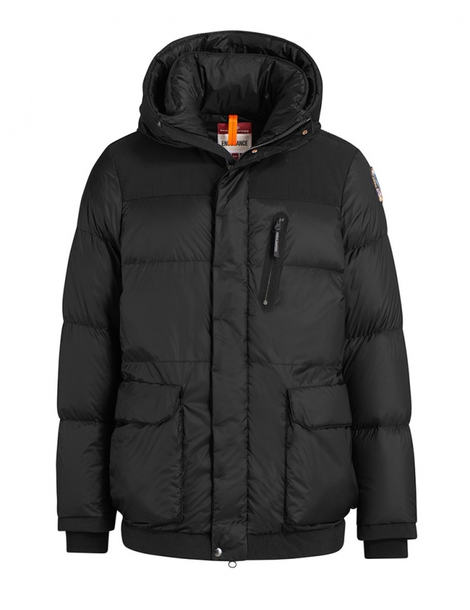 Parajumpers Seiji black hooded jacket PMJCKEN02 SEIJI PENCIL 710 mens jackets online shopping