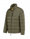 Parajumpers Menkar down jacket military green shop online mens jackets