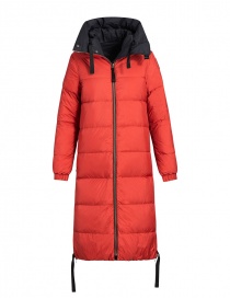 red bubble coat womens