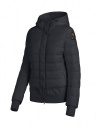 Parajumpers Oceanis black puffer jacket with wool inserts shop online womens jackets