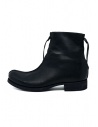 M.A+ black double zippered boot shop online mens shoes