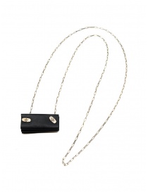 M.A+ silver necklace with mini accordion bag A-BG4 VA 1.0 BLACK