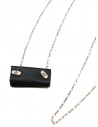 M.A+ silver necklace with mini accordion bag shop online jewels