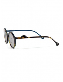 Kapital sunglasses in turtle effect acetate with grey lenses