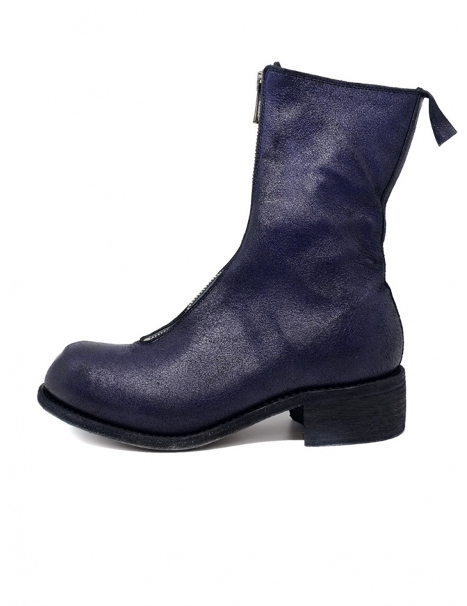 Guidi PL2 COATED N_PURP purple boots with zip