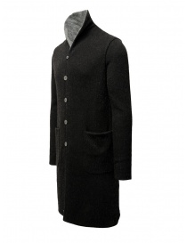 Label Under Construction cappotto reversibile nero-grigio