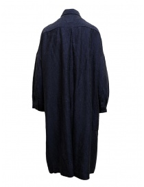 Abito camicia Casey Casey in seta blu navy acquista online