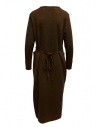 Hiromi Tsuyoshi brown and beige pleated dress shop online womens dresses