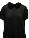 Miyao wool dress with velvet collar black MR-T-04 BLACKxBLACK buy online