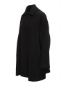 Cappotto Plantation nero collo a camiciashop online cappotti donna