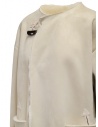Plantation cappotto reversibile suede-pelliccia bianco PL99FA920 WHITE acquista online