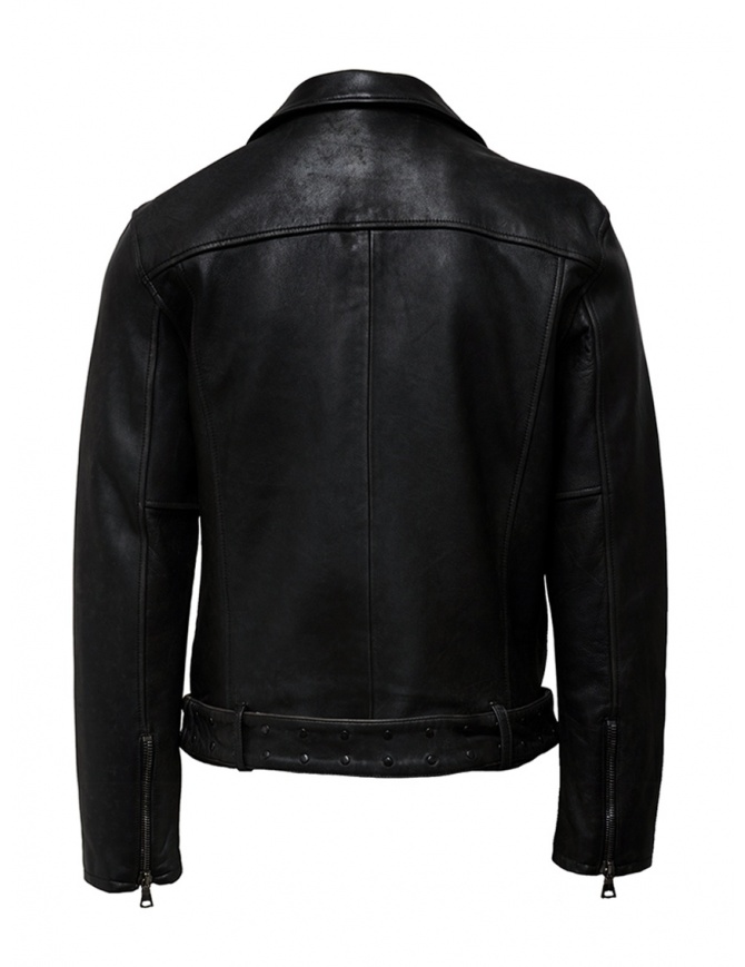 John Varvatos Led Zeppelin black leather jacket