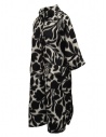 Sara Lanzi cappotto bianco a fiori neri 02CWV191 FLOWERED prezzo
