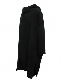 Plantation blue-black reversible poncho coat buy online price