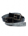 Carol Christian Poell black gray double belt shop online belts