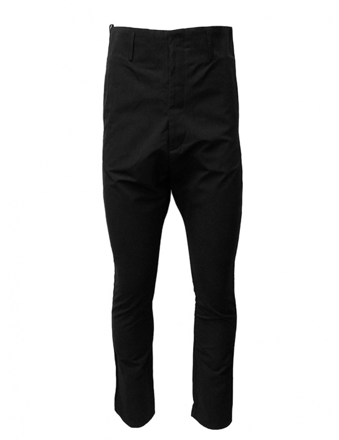 Deepti Barth pantalone nero classico a cavallo basso
