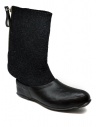 Deepti stivali in lana merino con galoscia in gomma prezzo F-116 SOLE 95shop online
