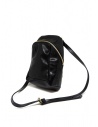 Cornelian Taurus mini shoulder bag in black leather shop online bags