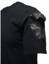 D.D.P. black T-shirt with hand-painted details shop online mens t shirts