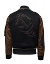 D.D.P. tobacco-colored bomber jacket with black mesh vest shop online mens jackets