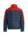 Parajumpers Bredford blue and orange down jacket PMJCKSX13 BREDFORD ORANGE price