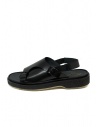 Adieu Type 140 black leather sandal shop online mens shoes