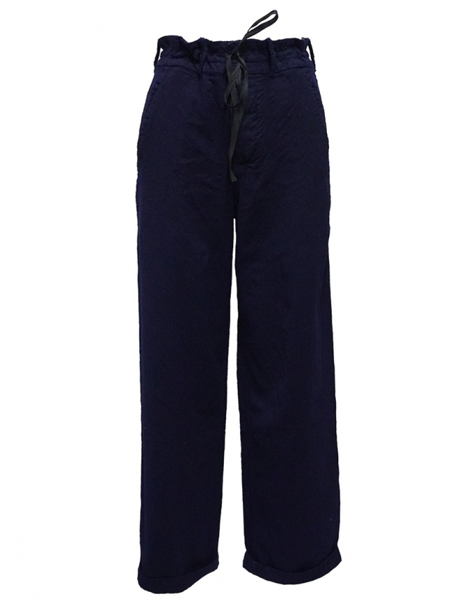 Casey Vidalenc blue wool wide trousers