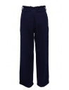 Casey Vidalenc blue wool wide trousers FP191 BLUE price