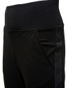 D.D.P. sporty pants in black viscose price UP001 PANTALONE UNISEX VISCOSA shop online