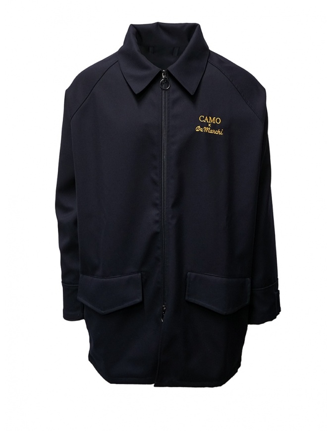 Giacca Camo X De Marchi in tessuto tecnico blu AF0076 TECH FIBER NAVY giacche uomo online shopping