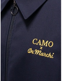 Giacca Camo X De Marchi in tessuto tecnico blu
