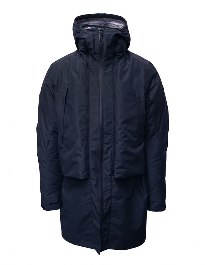 Descente Transform cappotto imbottito blu DAMOGC37 NVGR cappotti uomo online shopping