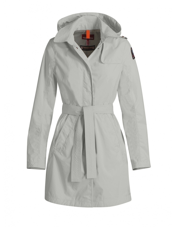 Parajumpers Avery white waterproof long jacket PWJCKWI34 AVERY WHITE womens jackets online shopping