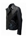 D.D.P. Iconic Brand black studded leather jacket MKJ001 CHIODO UOMO price