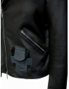 D.D.P. Iconic Brand black studded leather jacket MKJ001 CHIODO UOMO buy online