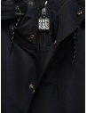 Black Kapital coat with floral lining detail EK-806 BLACK buy online