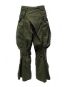 Kapital khaki cargo pants wide on the sides K1909LP049 KHA price