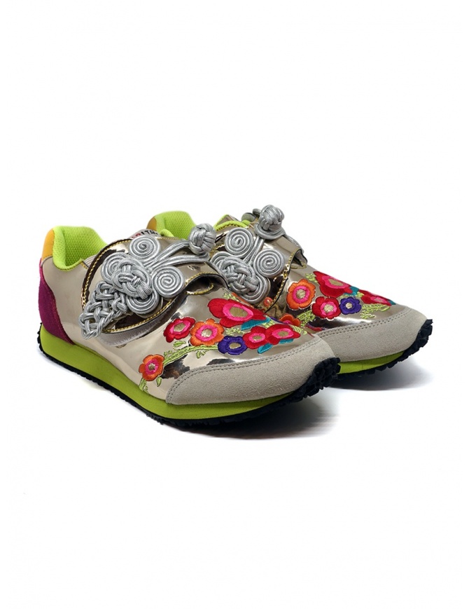 Kapital sneakers dorate ricamate K1910XG535 GLD calzature donna online shopping